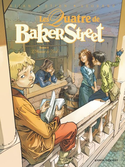 ebook cover of Les Quatre de Baker Street - Tome 06, by David Etien