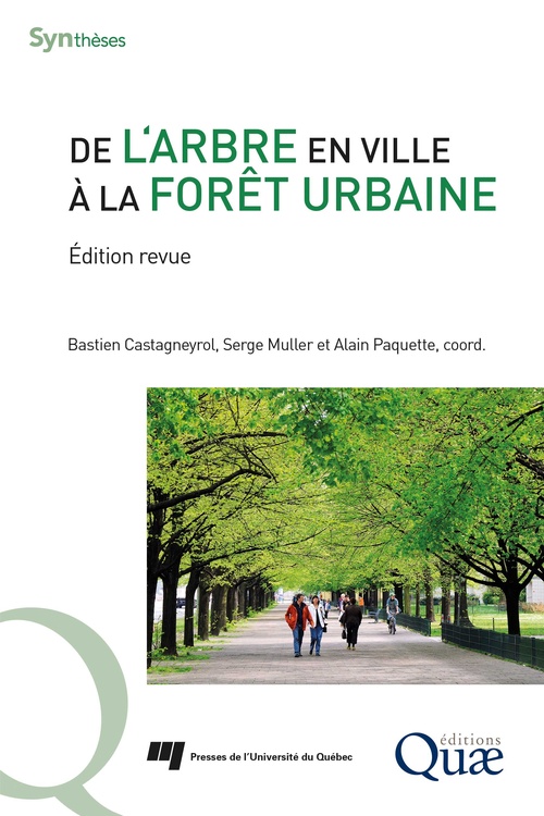 ebook cover of De l'arbre en ville à la forêt urbaine, by Collectif, Alain Paquette, Bastien Castagneyrol, Serge Muller
