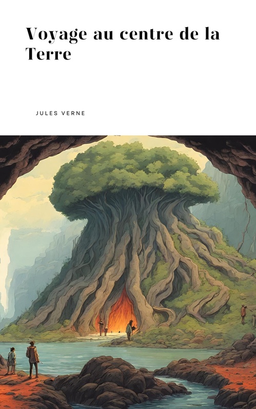 ebook cover of Voyage au centre de la Terre, by Jules Verne