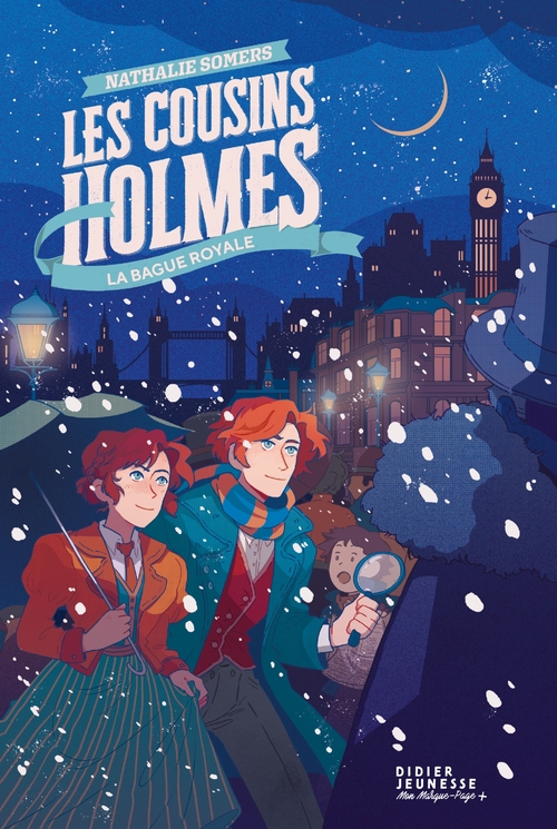 ebook cover of Les Cousins Holmes, tome 1 - La Bague royale, by Nathalie Somers