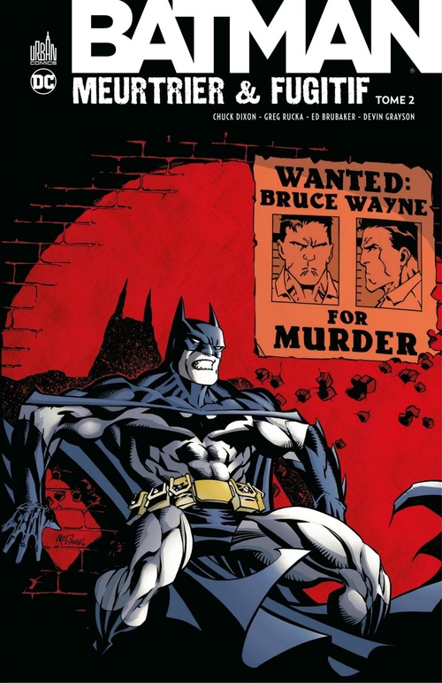 Couverture ebook de Batman - Meurtrier & fugitif - Tome 2, de Collectif