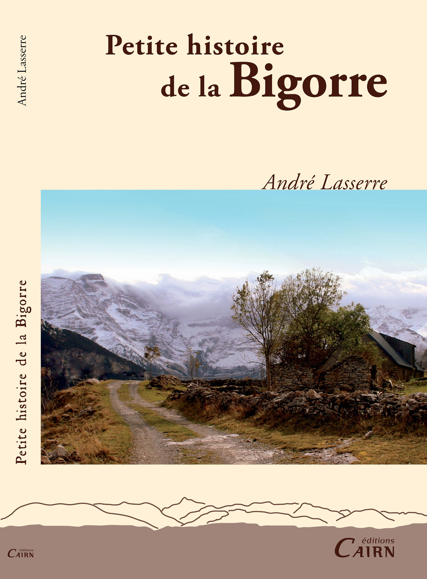 Couverture ebook de Petite histoire  de la Bigorre, de André Lasserre