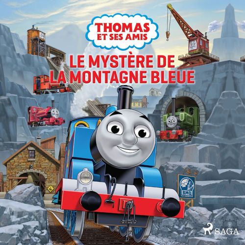 Couverture audiobook de Thomas et ses amis - Le Mystère de la montagne bleue, de Mattel