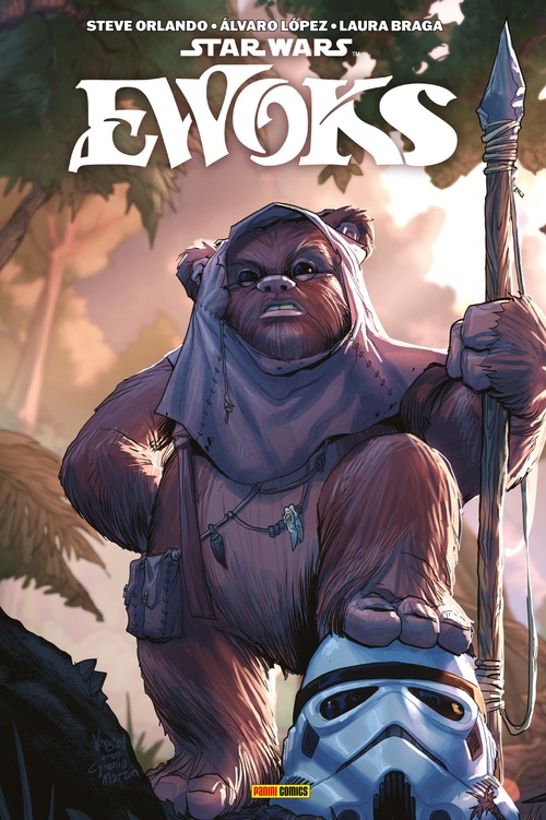 Couverture ebook de Star Wars : Ewoks - Les dangers venus des étoiles, de Steve Orlando