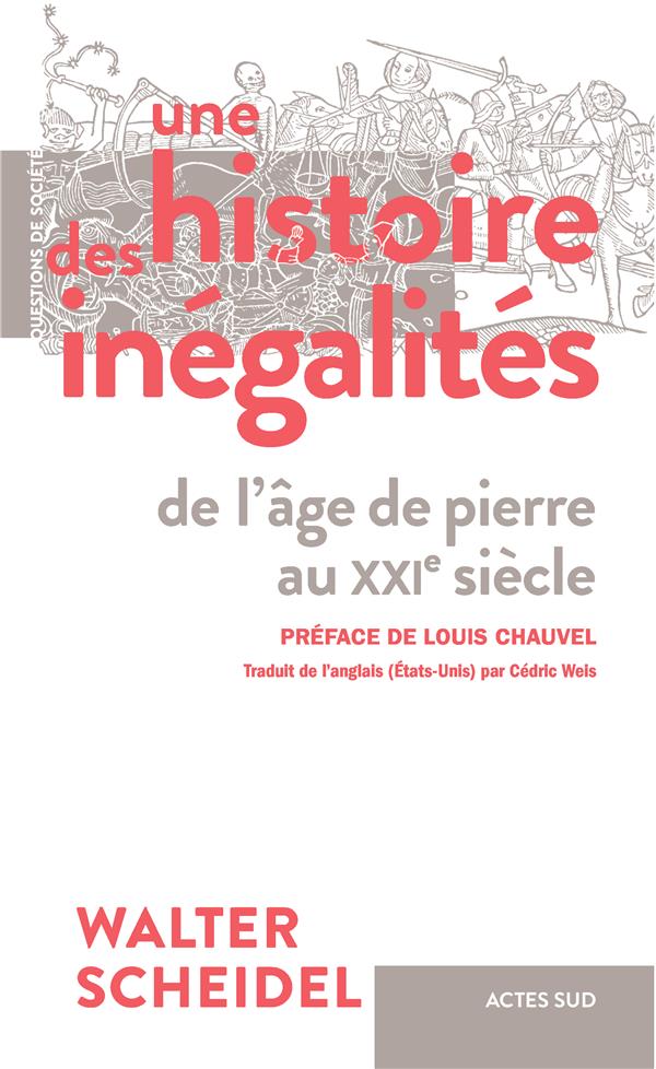 Couverture ebook de Une histoire des inégalités, de Walter Scheidel