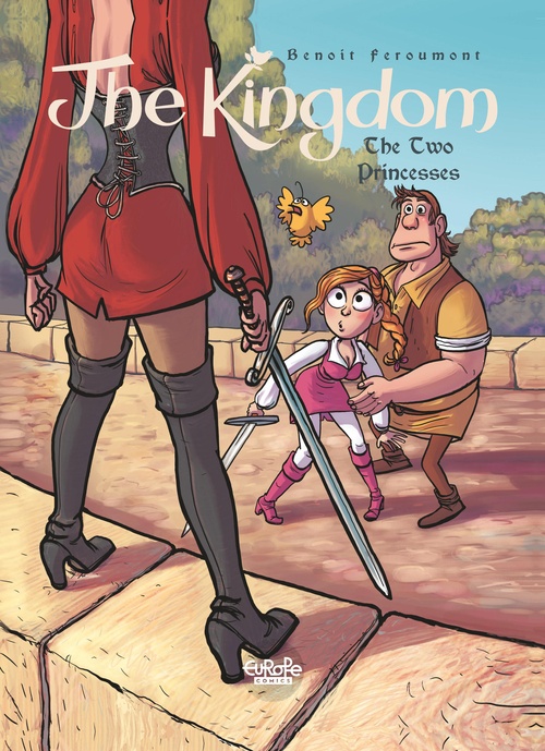 Couverture ebook de The Kingdom - Volume 2 - The Two Princesses, de Benoît Feroumont