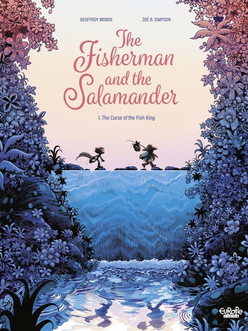 ebook cover of The Fisherman and the Salamander - Vol. 1 - The Curse of the Fish King, by Geoffroy Monde