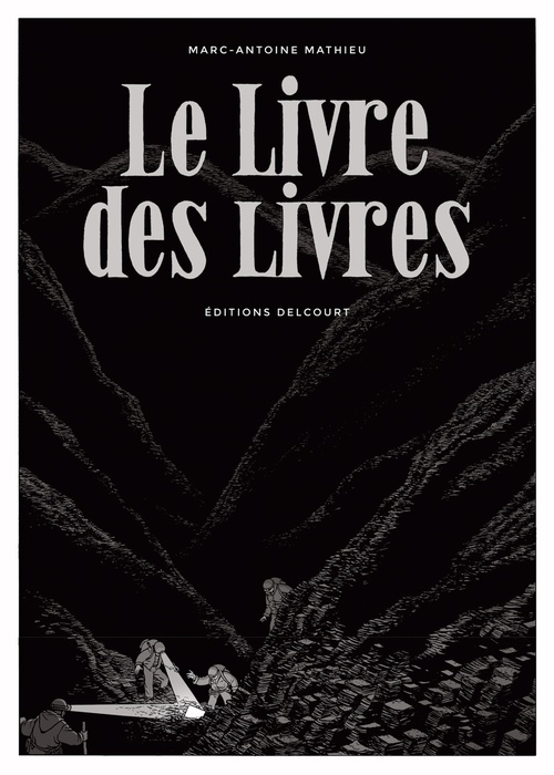 ebook cover of Le Livre des livres, by Marc-Antoine Mathieu