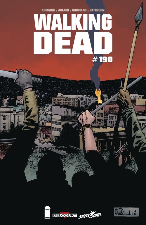 ebook cover of Walking Dead #190 - (Edition française), by Robert Kirkman