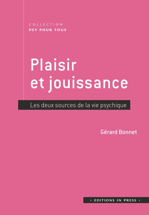 ebook cover of Plaisir et jouissance, by Gérard Bonnet