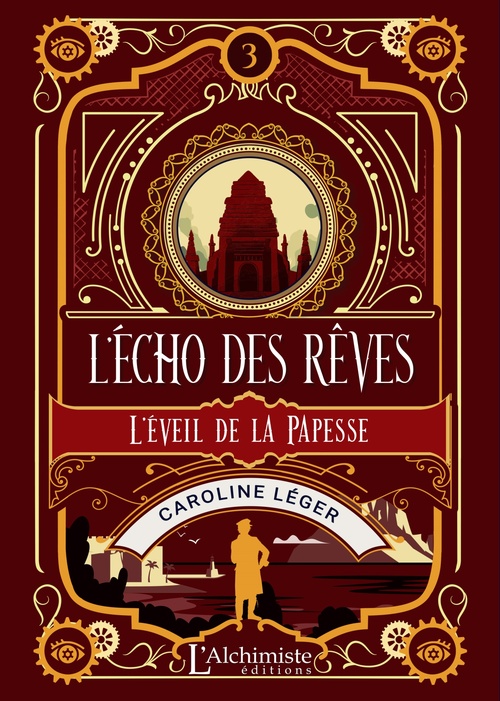 Couverture ebook de L'écho des rêves - tome 3 : L'éveil de la Papesse, de Caroline Léger