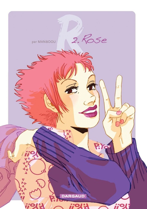 Couverture ebook de R - Tome 2 - Rose, de Manboou
