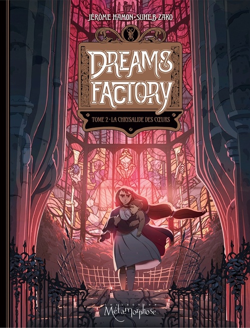 Couverture ebook de Dreams Factory T02 - La Chrysalide des coeurs, de Jérôme Hamon