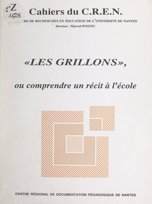 ebook cover of Les Grillons, by Georges Le Meur, Jean-Pierre Benoit, Philippe Guimard