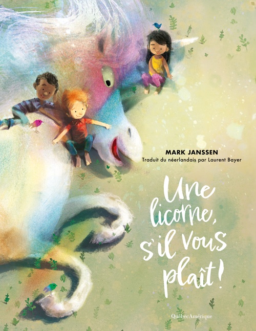 Couverture ebook de Une licorne, s´il vous plaît !, de Mark Janssen
