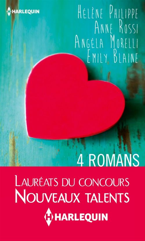 Couverture ebook de Recueil Nouveaux Talents Harlequin HQN, de Angela Morelli, Anne Rossi, Emily Blaine, Helene Philippe