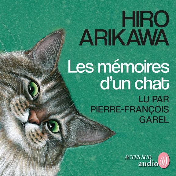 audiobook cover of Les Mémoires d'un chat, by Hiro Arikawa
