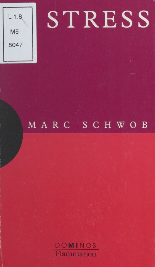 Couverture ebook de Le stress, de Marc Schwob