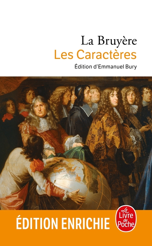 Couverture ebook de Les Caractères, de Jean de La Bruyère