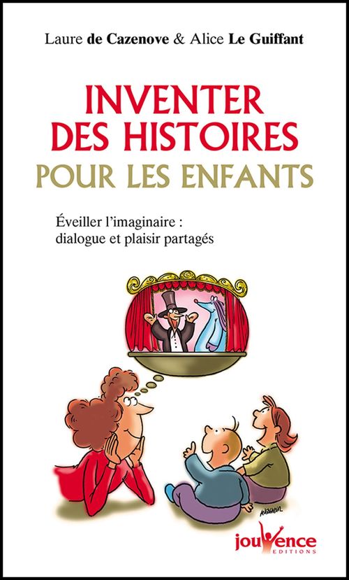ebook cover of Inventer des histoires pour les enfants, by Laure de Cazenove, Alice Le guiffant