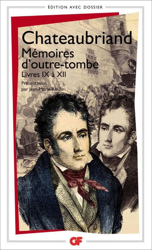 ebook cover of Mémoires d'outre tombe, by François-René de Chateaubriand