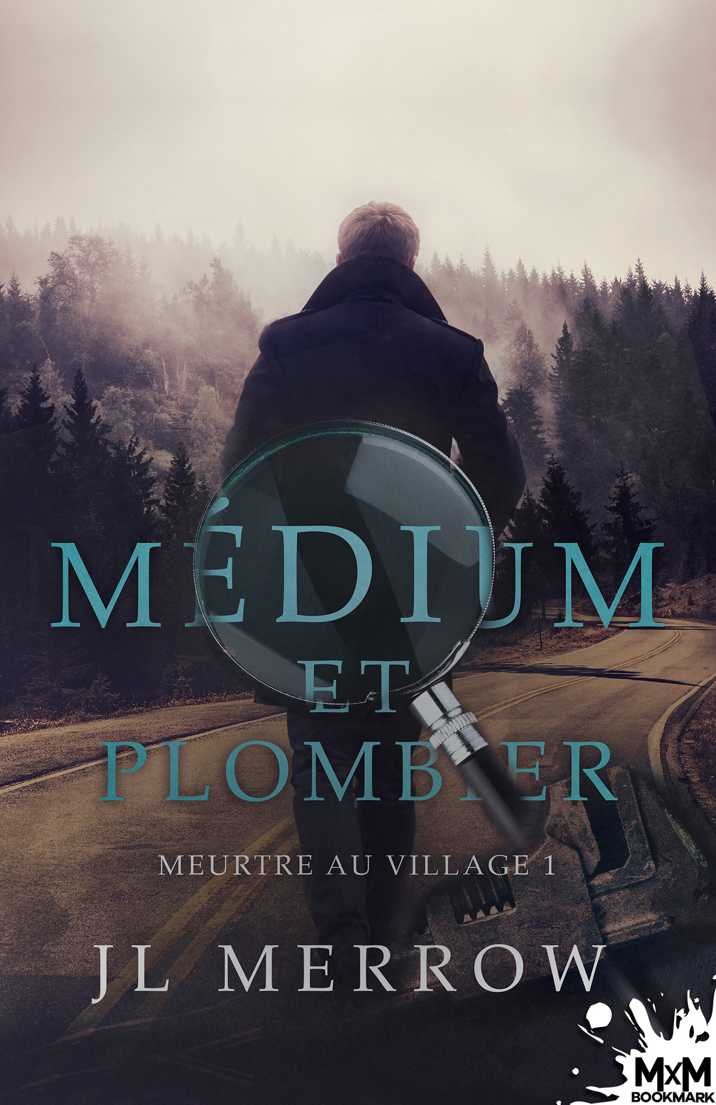 ebook cover of Meurtre au village, by JL Merrow