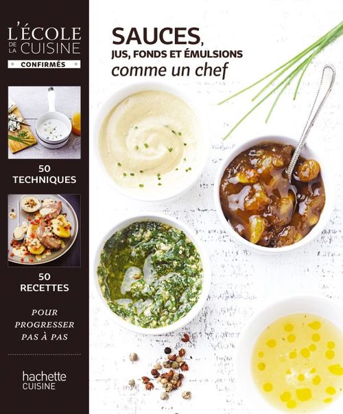Couverture ebook de Sauces, jus et fonds, de Thomas Feller