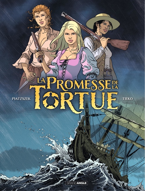 Couverture ebook de La promesse de la tortue - Tome 1, de Stéphane Piatzszek, Tieko