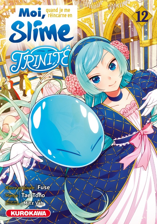 ebook cover of Moi, quand je me réincarne en Slime - Trinité - tome 12, by Fuse, Mitz Vah, Tae Tono