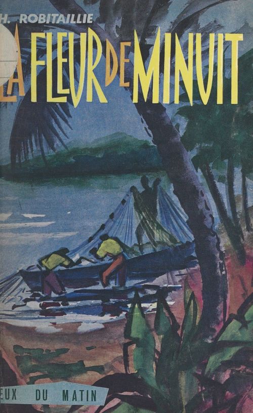Couverture ebook de La fleur de minuit, de Henriette Robitaillie
