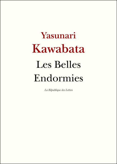 Couverture ebook de Les Belles Endormies, de Yasunari Kawabata