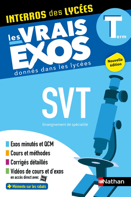 ebook cover of Interros des Lycées - SVT Terminale, by Simon Bufferal