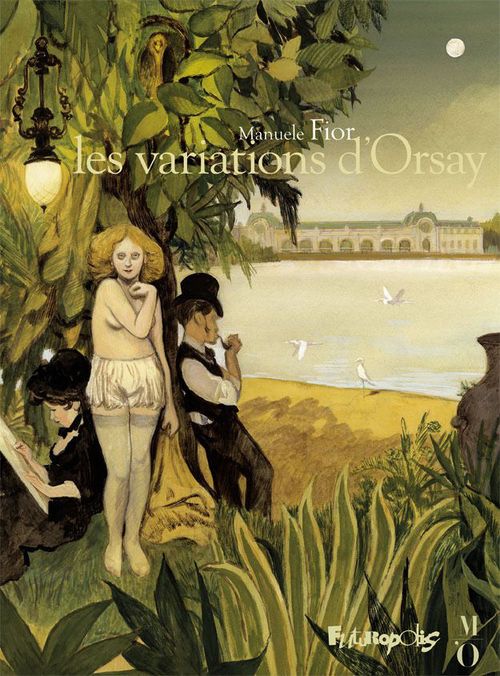 ebook cover of Les variations dOrsay, by Manuele Fior