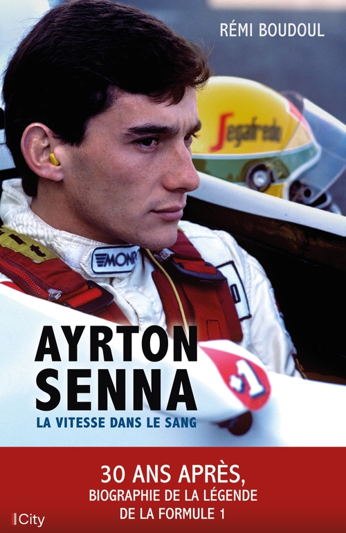 Couverture ebook de Ayrton Senna, de Rémi Boudoul