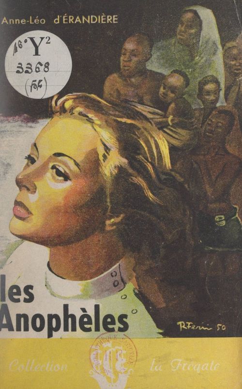 Couverture ebook de Les anophèles, de Anne-Leo D'Erandiere