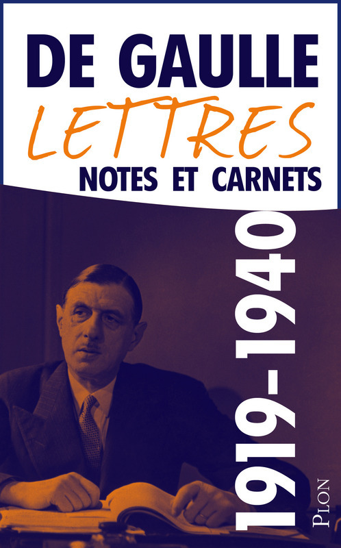 ebook cover of Lettres, Notes et Carnets 1919-Juin 1940, by Charles de Gaulle