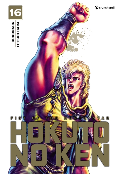 Couverture ebook de Hokuto No Ken - Réédition Tome 16, de Buronson, Tetsuo Hara