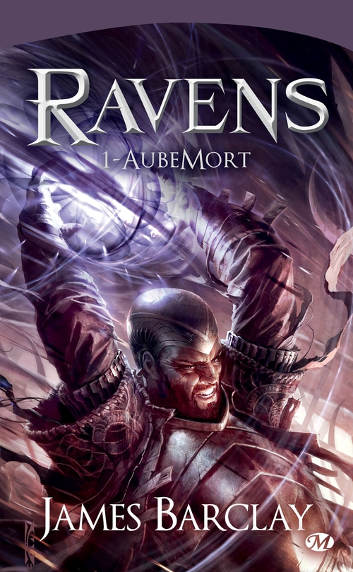 ebook cover of Les Chroniques des Ravens, T1 : AubeMort, by James Barclay