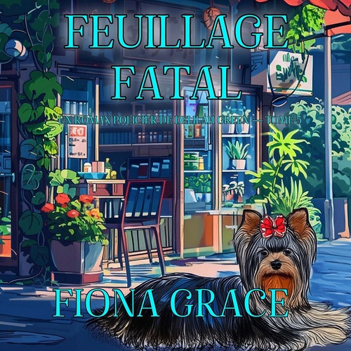 Couverture audiobook de Feuillage fatal (Un roman policier de Delilah Green - tome 5), de Fiona Grace