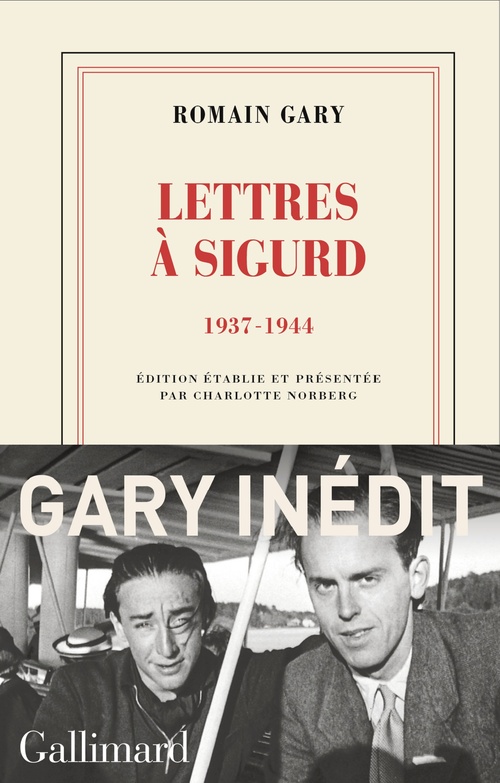 Couverture ebook de Lettres à Sigurd, de Romain Gary