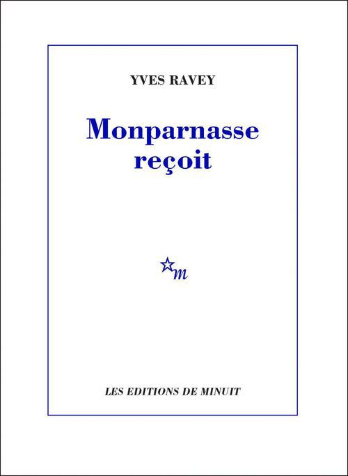 ebook cover of Monparnasse reçoit, by Yves Ravey