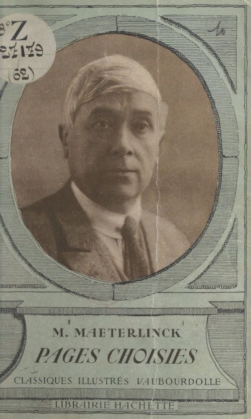 ebook cover of Pages choisies, by Maurice Maeterlinck