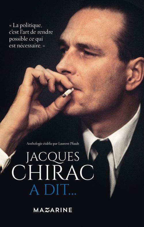 ebook cover of Jacques Chirac a dit..., by Laurent Pfaadt