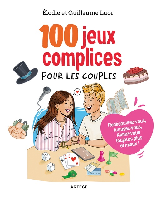 ebook cover of 100 jeux complices pour les couples, by Elodie Luor, Guillaume Luor