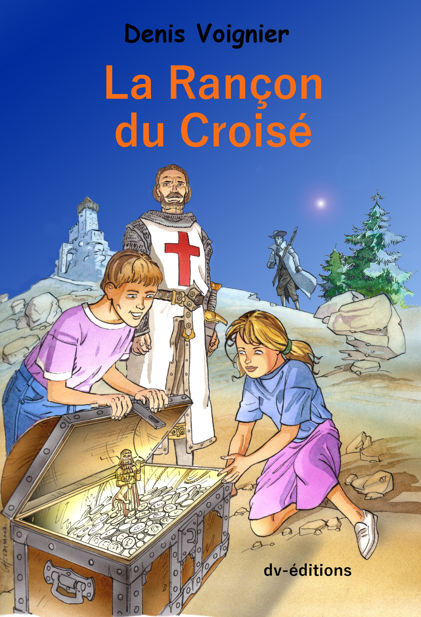 Couverture ebook de La Rançon du Croisé, de Denis Voignier