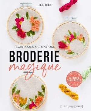 ebook cover of Punchneedle broderie magique, by Julie Robert