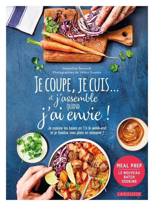 Couverture ebook de Je coupe, je cuis... et j'assemble quand j'ai envie, de Amandine Bernardi