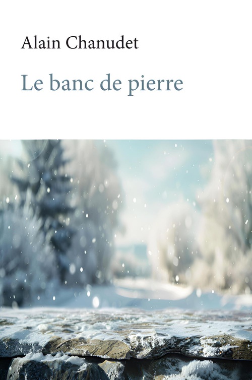 Couverture ebook de Le banc de pierre, de Alain Chanudet
