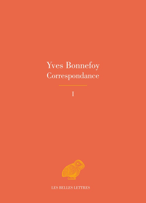 Couverture ebook de Correspondance 1, de Yves Bonnefoy
