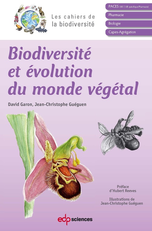 Couverture ebook de Biodiversité et évolution du monde végétal, de David Garon, Jean-Christophe Gueguen